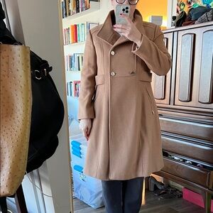 Double-Breasted Wool Coat (NWOT)